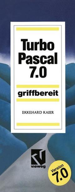 Couverture de l’ouvrage Turbo Pascal 7.0