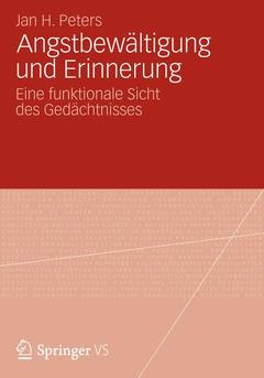 Cover of the book Angstbewältigung und Erinnerung