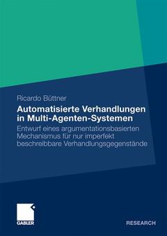 Couverture de l’ouvrage Automatisierte Verhandlungen in Multi-Agenten-Systemen