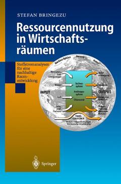 Cover of the book Ressourcennutzung in Wirtschaftsräumen