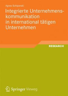 Couverture de l’ouvrage Integrierte Unternehmenskommunikation in international tätigen Unternehmen