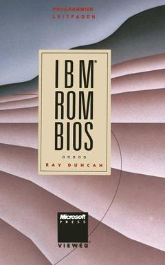 Couverture de l’ouvrage Programmierleitfaden IBM ROM BIOS