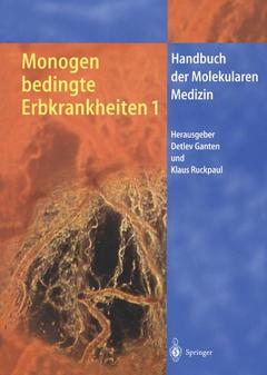 Couverture de l’ouvrage Monogen bedingte Erbkrankheiten 1