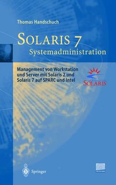 Couverture de l’ouvrage Solaris 7 Systemadministration