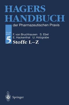 Couverture de l’ouvrage Hagers Handbuch der Pharmazeutischen Praxis
