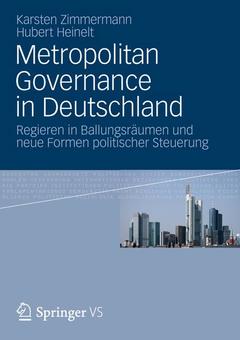 Couverture de l’ouvrage Metropolitan Governance in Deutschland