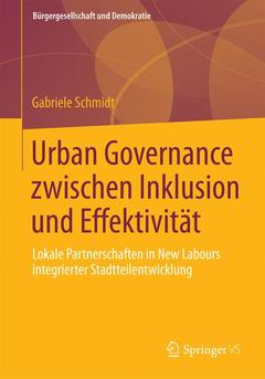 Couverture de l’ouvrage Urban Governance zwischen Inklusion und Effektivität