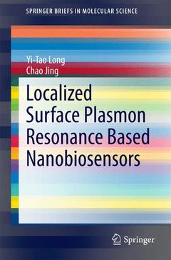 Cover of the book Localized Surface Plasmon Resonance Based Nanobiosensors
