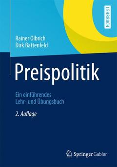Cover of the book Preispolitik