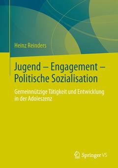 Couverture de l’ouvrage Jugend - Engagement - Politische Sozialisation