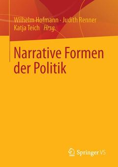 Couverture de l’ouvrage Narrative Formen der Politik