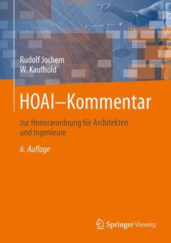 Cover of the book HOAI-Kommentar