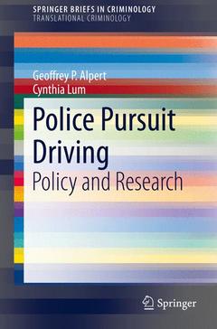 Couverture de l’ouvrage Police Pursuit Driving