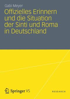 Couverture de l’ouvrage Offizielles Erinnern und die Situation der Sinti und Roma in Deutschland