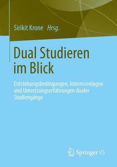 Cover of the book Dual Studieren im Blick