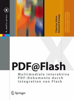 Couverture de l’ouvrage PDF@Flash