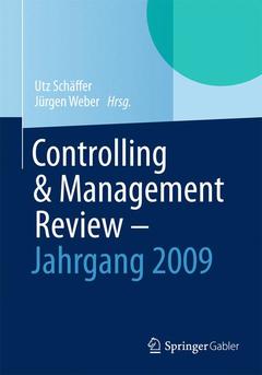 Couverture de l’ouvrage Controlling & Management Review - Jahrgang 2009