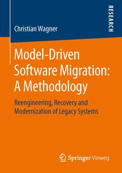 Couverture de l’ouvrage Model-Driven Software Migration: A Methodology
