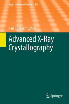 Couverture de l’ouvrage Advanced X-ray Crystallography