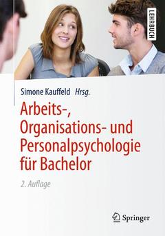 Cover of the book Arbeits-, Organisations- und Personalpsychologie für Bachelor
