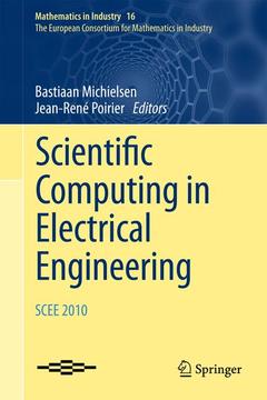 Couverture de l’ouvrage Scientific Computing in Electrical Engineering SCEE 2010
