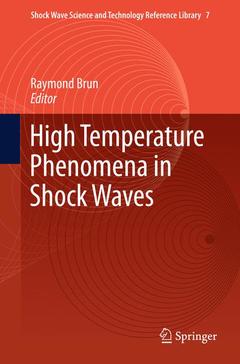 Couverture de l’ouvrage High Temperature Phenomena in Shock Waves