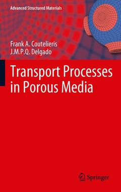 Couverture de l’ouvrage Transport Processes in Porous Media