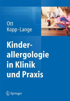 Couverture de l’ouvrage Kinderallergologie in Klinik und Praxis