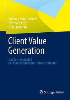 Couverture de l’ouvrage Client Value Generation