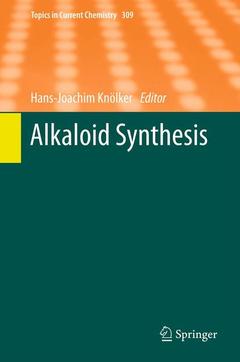Couverture de l’ouvrage Alkaloid Synthesis