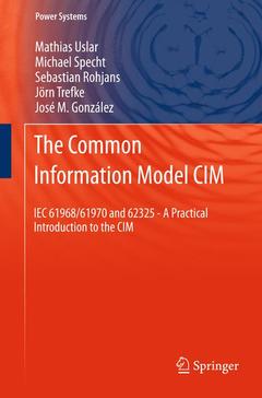Couverture de l’ouvrage The Common Information Model CIM