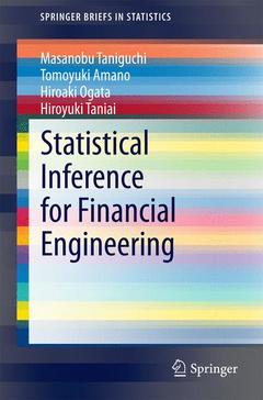 Couverture de l’ouvrage Statistical Inference for Financial Engineering