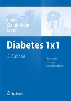 Couverture de l’ouvrage Diabetes 1x1