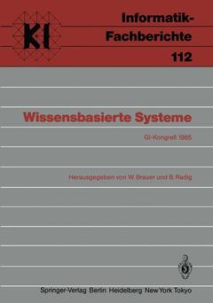 Couverture de l’ouvrage Wissensbasierte Systeme