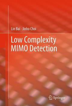 Couverture de l’ouvrage Low Complexity MIMO Detection