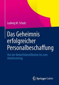 Cover of the book Das Geheimnis erfolgreicher Personalbeschaffung