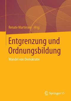 Couverture de l’ouvrage Ordnungsbildung und Entgrenzung