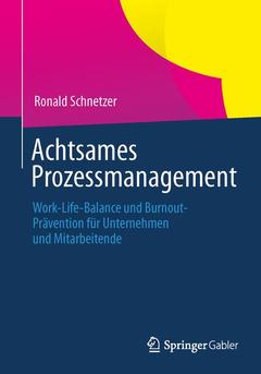 Couverture de l’ouvrage Achtsames Prozessmanagement