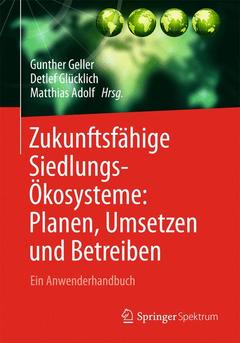 Couverture de l’ouvrage Zukunftsfähige Siedlungsökosysteme