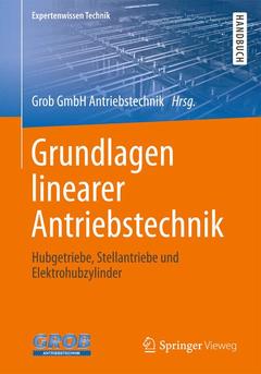 Couverture de l’ouvrage Grundlagen linearer Antriebstechnik