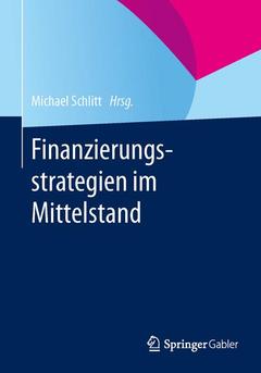 Couverture de l’ouvrage Finanzierungsstrategien im Mittelstand