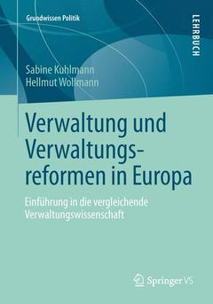 Couverture de l’ouvrage Verwaltung und Verwaltungsreformen in Europa