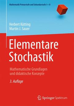 Couverture de l’ouvrage Elementare Stochastik