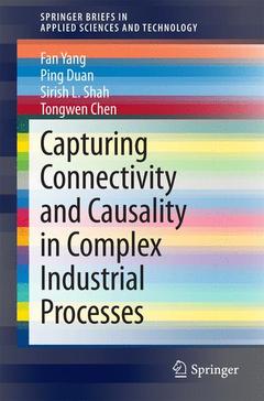 Couverture de l’ouvrage Capturing Connectivity and Causality in Complex Industrial Processes