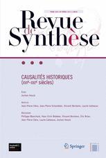 Couverture de l’ouvrage Revue de synthèse Volume 135 n° 1 / mars 2014