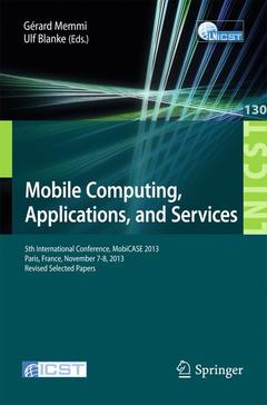Cover of the book Mobile Computing, Applications, and Services