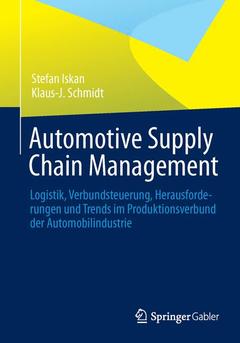 Couverture de l’ouvrage Automotive Supply Chain Management