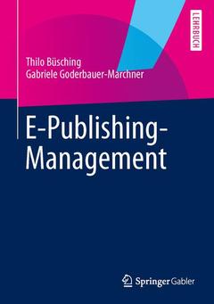 Couverture de l’ouvrage E-Publishing-Management