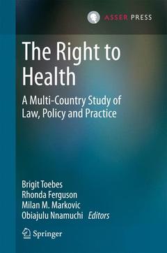 Cover of the book The Right to Health