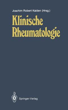 Couverture de l’ouvrage Klinische Rheumatologie